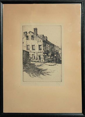 Lot 4129 - W.R Locke IN SAVANNAH, GA Etching, 1934,...