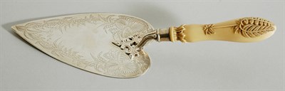 Lot 4703 - Sheffield Silver Presentation Trowel Simulated...
