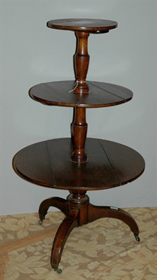 Lot 4243 - Georgian Style Mahogany Drop-Leaf Dumbwaiter...