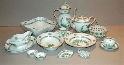 Lot 285 - Herend Porcelain Partial Dinner Service In the...