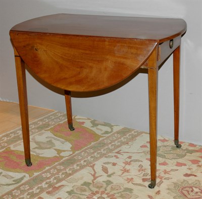 Lot 554 - Georgian Style Mahogany Pembroke Table Height...