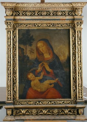 Lot 55 - Manner of Filippino Lippi Madonna and Child...