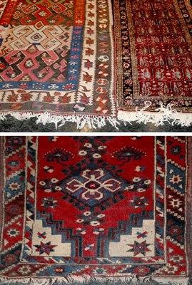Lot 4513 - Three Turkish Rugs Comprising a Konya Kilim,...