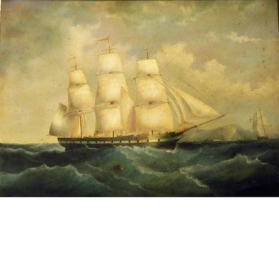 Lot 1 - 19th Century European Manner Sailing Ships at...