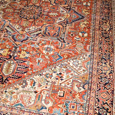 Lot 292 - Heriz Carpet Northwest Persia, circa 1930 The...