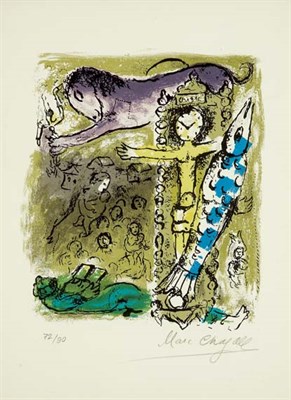 Lot 4181 - Marc Chagall CHRIST IN THE CLOCK (M. 196)...
