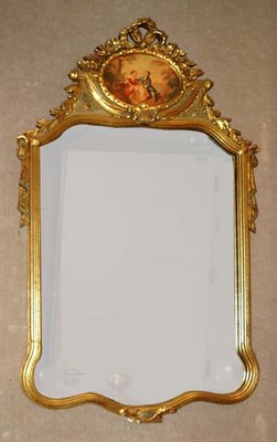 Lot 254 - Louis XV Style Gilt-Wood Mirror Height 48...