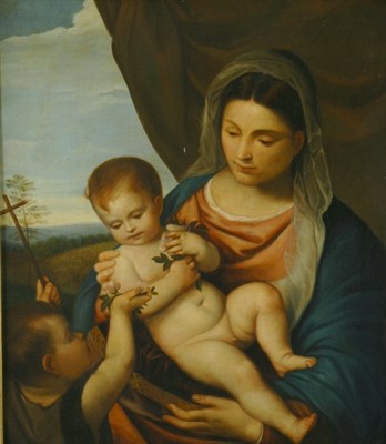 Lot 56 - Manner of Titian Madonna and Child with the...