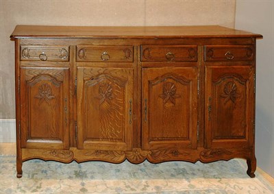 Lot 421 - Louis XV Style Fruitwood Buffet Height 40 1/2...