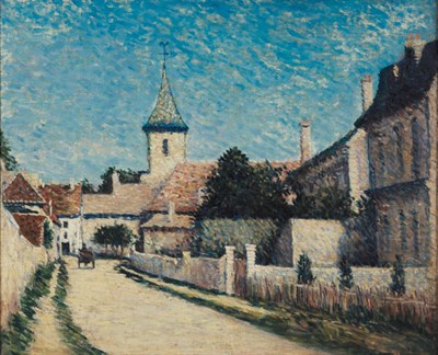 Lot 1068 - Leo Gausson French, 1860-1944 Route Traversant...