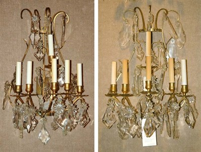 Lot 472 - Pair of Neoclassical Style Gilt-Metal and...