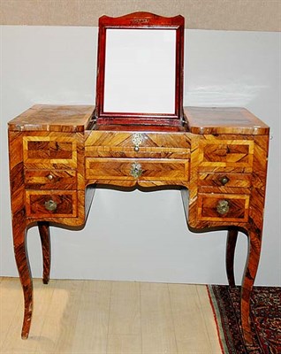 Lot 315A - Louis XV Kingwood and Walnut Poudreuse 18th...