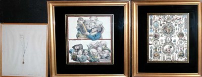 Lot 4098 - After Louis Boilly [CONNOISSEURS] Hand-colored...