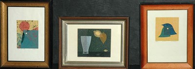 Lot 4131 - H. Kabe COMPOSITIONS Three color woodcuts,...
