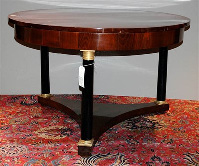 Lot 4249 - Empire Style Gilt-Metal Mounted Ebonized and...