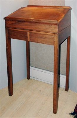 Lot 4162 - Georgian Style Mahogany Clerk's Desk Height 47...
