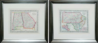 Lot 4122 - S. Augustus Mitchell COUNTY MAP OF...