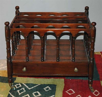 Lot 4479A - Georgian Style Mahogany Canterbury Height 19...