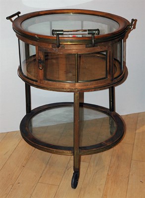 Lot 4387 - Georgian Style Mahogany Circular Two-Tier...