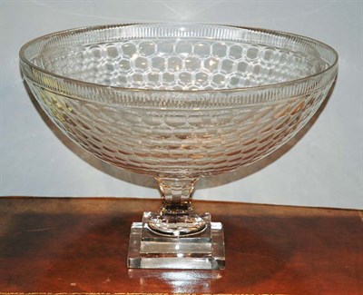 Lot 4305 - Anglo Irish Style Cut Glass Center Bowl...