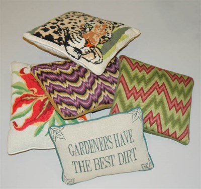 Lot 4182 - Miscellaneous Group of Throw Pillows Including...