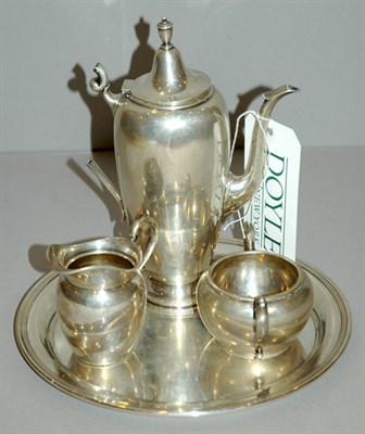 Lot 4275 - Gorham Sterling Silver Four-Piece Coffee...