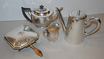 Lot 4302 - Miscellaneous Group of Silver Plated Table...