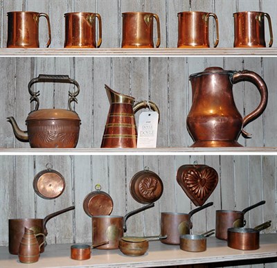 Lot 4345 - Miscellaneous Group of Copper Table Articles...