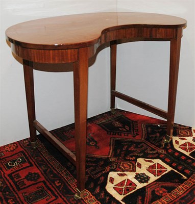 Lot 4339 - Continental Mahogany Reniform Side Table...