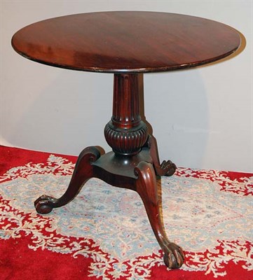 Lot 4376 - Georgian Style Mahogany Pedestal Table Height...
