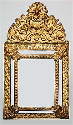 Lot 4403 - Renaissance Style Pressed Metal Mirror Height...