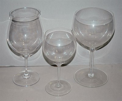 Lot 4390 - Group of Baccarat Style Glass Stemware...