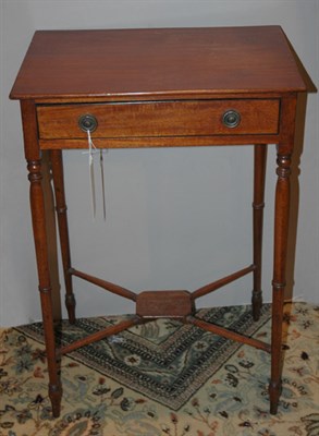 Lot 4439 - Georgian Style Mahogany Single-Drawer Side...