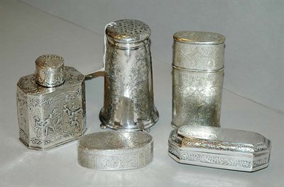 Lot 391 - Miscellaneous Group of Continental Silver...