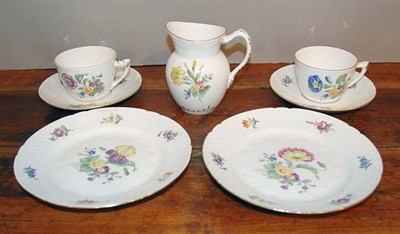 Lot 4227A - Danish Porcelain Dessert Service Approximately...