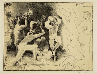 Lot 4359 - Pablo Picasso LA DANSE DES FAUNES (B. 830)...