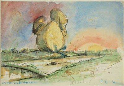 Lot 4344 - Claes Oldenburg PROPOSED MONUMENT FOR...