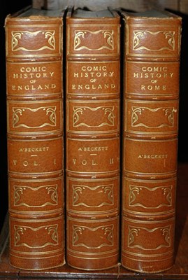Lot 4318A - [BINDINGS] A'BECKETT, GILBERT Comic History of...