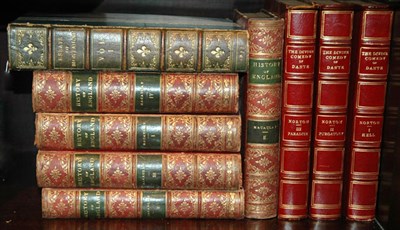 Lot 4321 - [BINDINGS] Group of nine miscellaneous volumes...