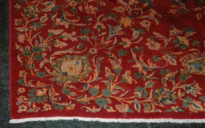 Lot 612 - Kirman Carpet Southeast Iran, contemporary The...