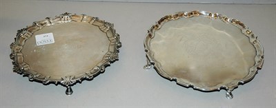 Lot 373 - Tiffany & Co. Sterling Silver Footed Salver;...