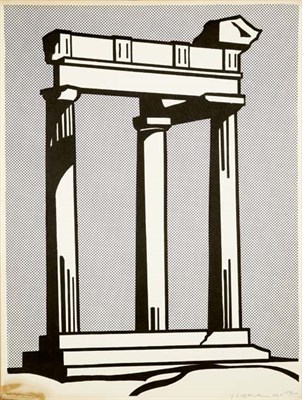 Lot 4287 - Roy Lichtenstein TEMPLE (CORLETT II 3) Offset...