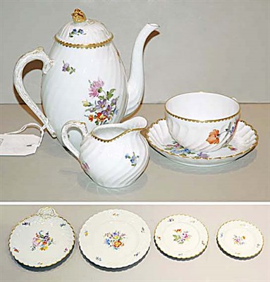 Lot 313 - Nymphenburg Porcelain Dessert Service...