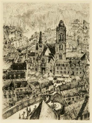 Lot 4184 - Samuel Chamberlain EARLY MORNING MARKET,...