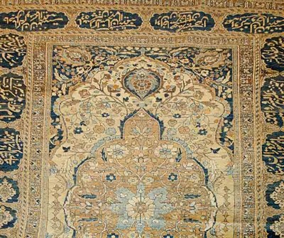 Lot 491 - Tabriz Rug Northwest Persia, last quarter of...