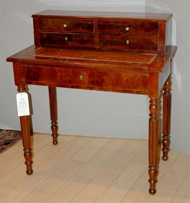 Lot 568 - William IV Leather Inset Mahogany Lady's Desk...