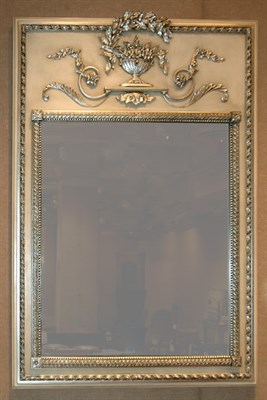 Lot 579 - Louis XVI Style Silver Decorated Painted...
