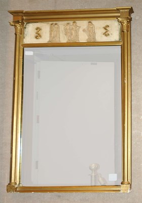 Lot 256 - Neoclassical Style Painted Mirror Height 43...