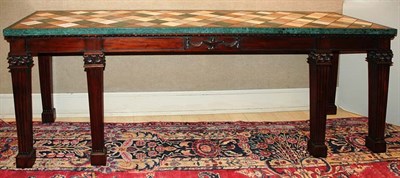 Lot 403 - Italian Neoclassical Style Specimen Marble Top...