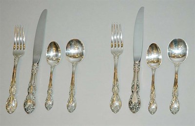 Lot 378 - Gorham Sterling Silver Flatware Service In the...